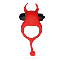 Crushious Daemon - Vibrerende Cockring - Rood (7403254159679)