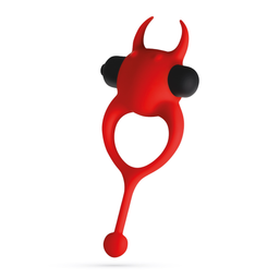 Crushious Daemon - Vibrerende Cockring - Rood (7403254159679)