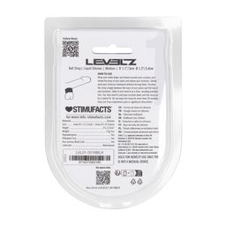 Levelz by shots Vloeibare Silicoen Balriem - M - 34mm - Zwart (8714273062185)