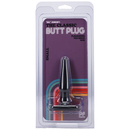 Doc johnson Classic Butt Plug - Klein - Zwart (782421110406)