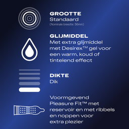 Durex Orgasm Intense - Condooms - 10 Stuks (3059948001478)