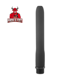 Fuck  fist Anal Douche Siliconen Mondstuk - 15 cm - Zwart (3662811920709)