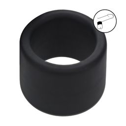 Levelz by shots Vloeibare Siliconen Balriem - L - 34mm - Zwart (8714273062208)