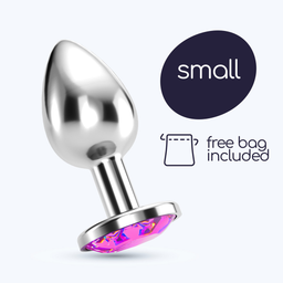 Crushious Bijou - Anal Jewel Plug - Klein - Roze (799632355199)