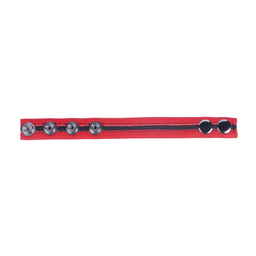 Red leather Tippy - Leren Cockring - Rood (3662811297061)