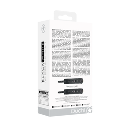 Ouch! by shots Pluche Gelijmde Leren Handboeien (7423522574539)