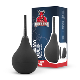 Fuck  fist Enema Bol - Anale Peer - 160 ml - Zwart (3662811920693)