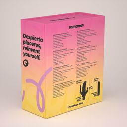 Crushious Romanov - Classic Vibrator with Removable Silicone Sleeve - Black/Golden (7403254162082)