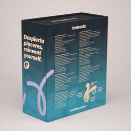 Crushious Tornado - Rotating Penis Armour - Black (7403254162167)