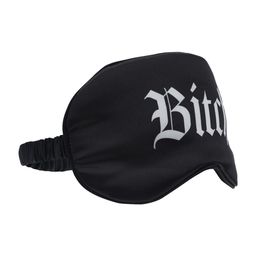 Ouch! by shots Bitch - Gedrukte Satijnen Masker - Zwart (8714273028440)
