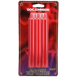 Doc johnson Japanse Drip Kaarsen - Rood (782421082796)