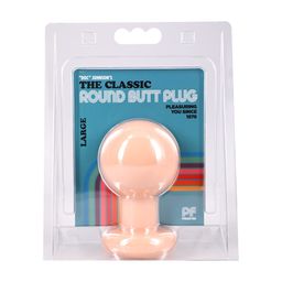 Doc johnson The Classic - Round Butt Plug - Large - Cream (782421003098)