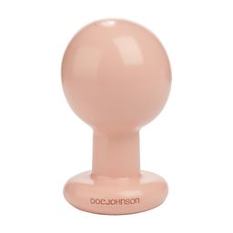 Doc johnson The Classic - Round Butt Plug - Large - Cream (782421003098)
