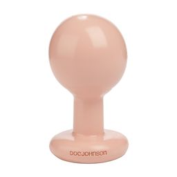 Doc johnson The Classic - Round Butt Plug - Medium - Cream (782421003074)