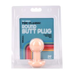 Doc johnson The Classic - Round Butt Plug - Small - Cream (782421003050)