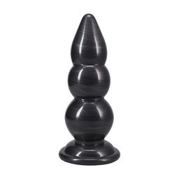 Doc johnson Triple Payload - Butt Plug - Gun Metal (782421106225)