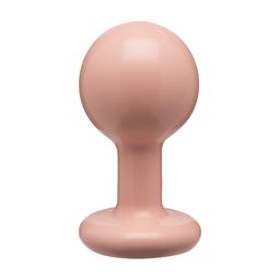 Doc johnson The Classic - Round Butt Plug - 3 Piece Set - Cream (782421105594)