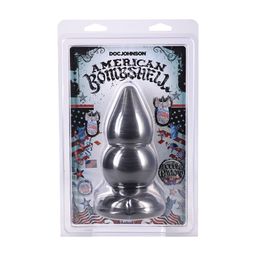 Doc johnson Double Payload - Butt Plug - Gun Metal (782421106218)