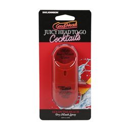 Doc johnson Juicy Head - Cocktails - Dry Mouth Spray To-Go - Sex on the Beach - 0.3 fl oz / 9 ml (782421098773)