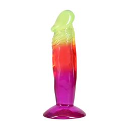 Doc johnson Classic Dong - 6.5 / 16,5 cm - Rainbow (782421106249)
