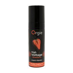 Orgie High Voltage - Vloeibare Vibrator - Aardbei - 0,5 fl oz / 15 ml (5600767388028)