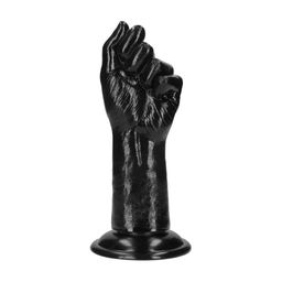 Ouch! by shots Fist of Pleasure - Fist Dildo - 21 cm - Black (8714273017369)