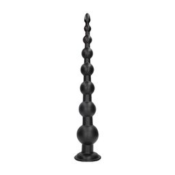 Ouch! by shots Dominant Drill - Anal Plug - 55,5 cm - Black (8714273017413)