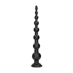 Ouch! by shots Dominant Drill - Anal Plug - 55,5 cm - Black (8714273017413)