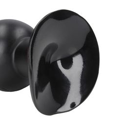 Ouch! by shots Dominant Drill - Anal Plug - 55,5 cm - Black (8714273017413)