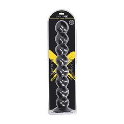 Ouch! by shots Balls of Lust - Anal Plug - 55 cm - Black (8714273017383)