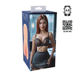 Xkin by shots Carreer Girls - Verleidelijke Secretaris Amber Blowfile - TPE Grote Masturbator - 328g - Vlees (8714273028884)