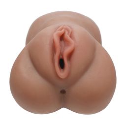 Xkin by shots Raw - Velvet Vice - TPE Grote Masturbator - 335g - Bruin (8714273028891)