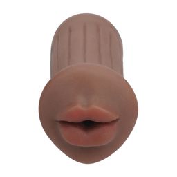 Xkin by shots Raw - The Grip - TPE Kleine Masturbator - 137g - Bruin (8714273028709)