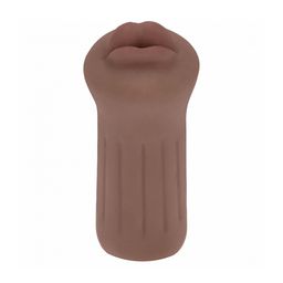 Xkin by shots Raw - The Grip - TPE Kleine Masturbator - 137g - Bruin (8714273028709)