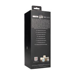 Fist it by shots Vibrating Wave Rider - Zwart (8714273042552)