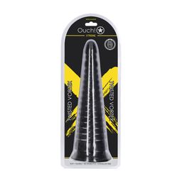 Ouch! by shots Twisted Vortex - Anal Plug - 30 cm - Black (8714273017420)
