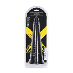 Ouch! by shots Twisted Vortex - Anal Plug - 30 cm - Black (8714273017420)