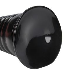 Ouch! by shots Twisted Vortex - Anal Plug - 30 cm - Black (8714273017420)