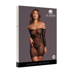 Le désir by shots Matilda - Lace Mini Dress - One Size - Black (8714273020888)