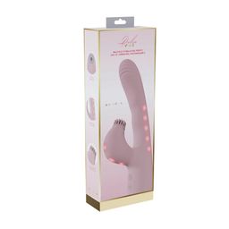 Vive by shots Andria - G-Spot Vibrerende en Tik Clit Stimulator met LED - Roze (8714273030061)