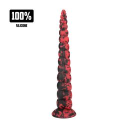 Ouch! by shots Infernal Tentacle Demon - Anal Snake - 14.8 / 37,5 cm - Red/Black (8714273024442)
