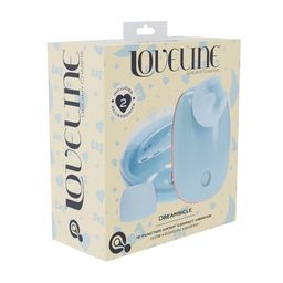Loveline by shots Dreamsicle - Compact AirTap Vibrator met Twee Hoofdaccessoires - Blauw (8714273059666)