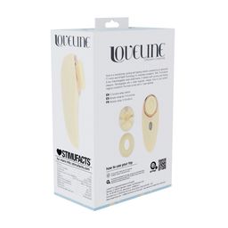 Loveline by shots Aurie - AirTap Vibrator met Twee Hoofdaccessoires - Geel (8714273059741)