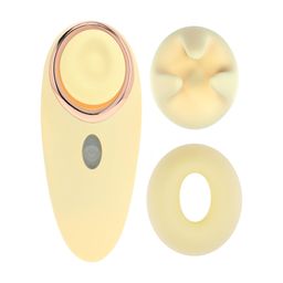 Loveline by shots Aurie - AirTap Vibrator met Twee Hoofdaccessoires - Geel (8714273059741)