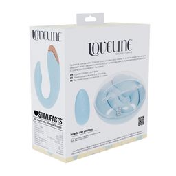 Loveline by shots Daydream - Compact G-Spot Vibrator met Afstandsbediening - Blauw (8714273059697)