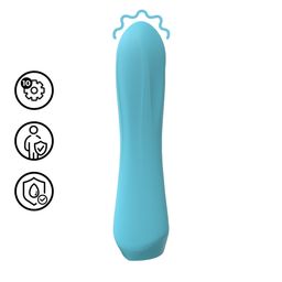 Loveline by shots Mini Vibrator - Blauw (8714273021496)