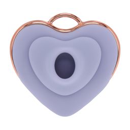 Loveline by shots Luvie - Hartvormige AirTap Vibrator - Lavendel (8714273059802)