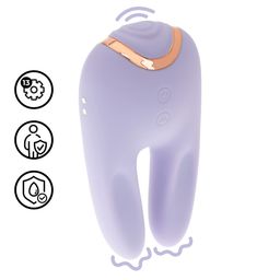 Loveline by shots Bonnie - Dubbelzijdige Tapping Vibrator - Lavendel (8714273059765)