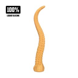 Ouch! by shots Tentacle Tyrant - Anal Snake - 21.7 / 55 cm - Golden (8714273024411)