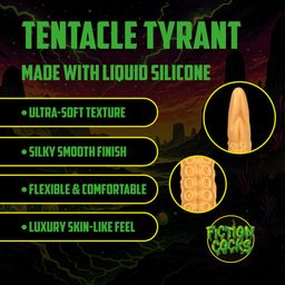 Ouch! by shots Tentacle Tyrant - Anal Snake - 21.7 / 55 cm - Golden (8714273024411)